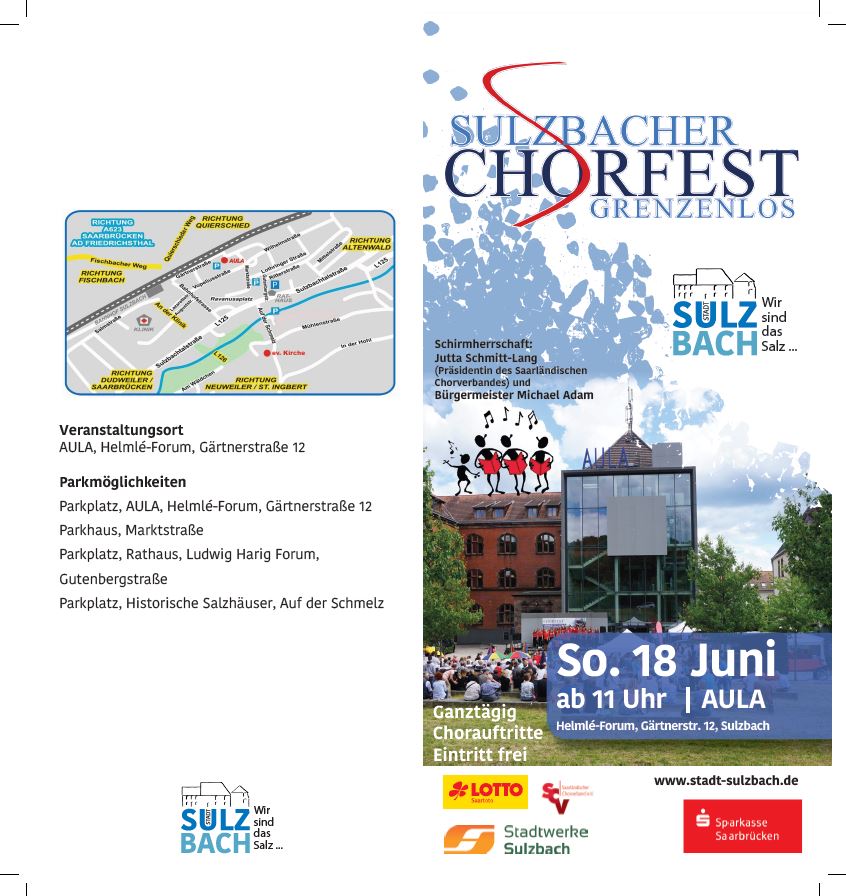 Sulzbacher Chorfest Grenzenlos Programm-1